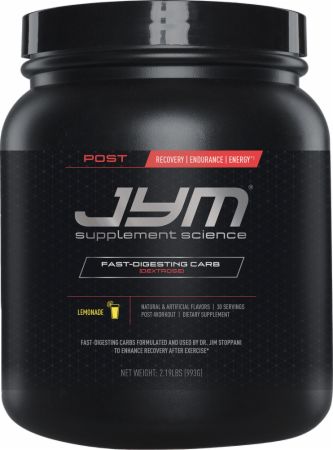 Post JYM Fast-Digesting Carb Lemonade 30 Servings - Post-Workout Recovery JYM Supplement Science