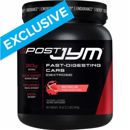 Post JYM Fast-Digesting Carb Watermelon 30 Servings - Post-Workout Recovery JYM Supplement Science