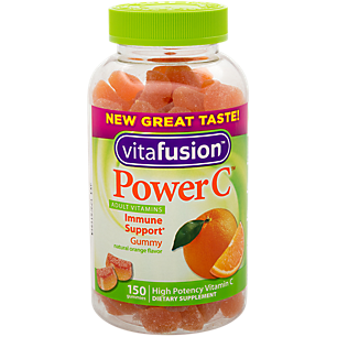 Power C Vitamin C Gummy - Immune Support - Orange (150 Gummies)