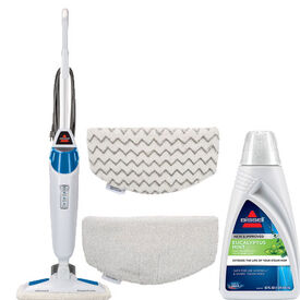 PowerFresh Plus Mop Pads & Eucalyptus Mint Water Bundle