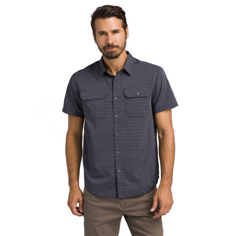 Prana Cayman Shirt Charcoal Md