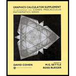 Precalculus - Graphics Calculator Supplement