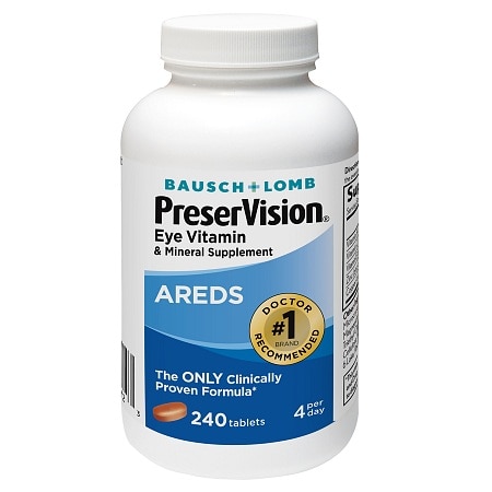 PreserVision Eye Vitamin & Mineral Supplement, Tablets - 240.0 ea