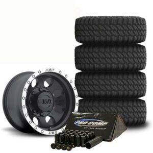 Pro Comp XMT2 Tire 33x12.50R15 and Mickey Thompson Baja Lock Wheels 15x8 Package - TIREPKG114