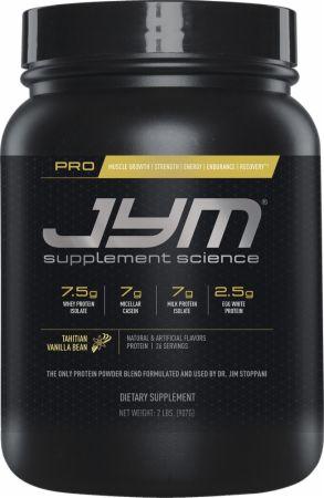 Pro JYM Protein Powder Tahitian Vanilla Bean 2 Lbs. - Protein Powder JYM Supplement Science