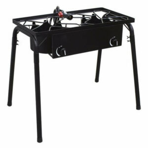 Propane Stove 2 Burner Gas Outdoor Portable Camping bbq high pressure