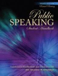 Public Speaking Student Handbook: Supplemental Handbook for Connunication 110