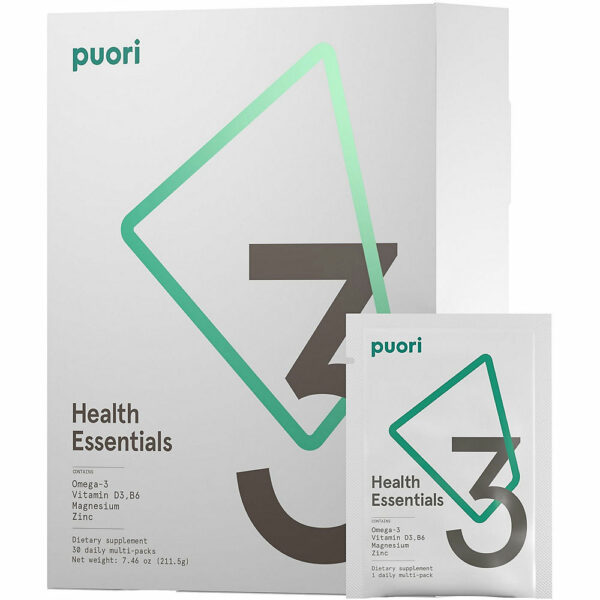 Puori 3 - Fish Oil, Magnesium & Vitamin D