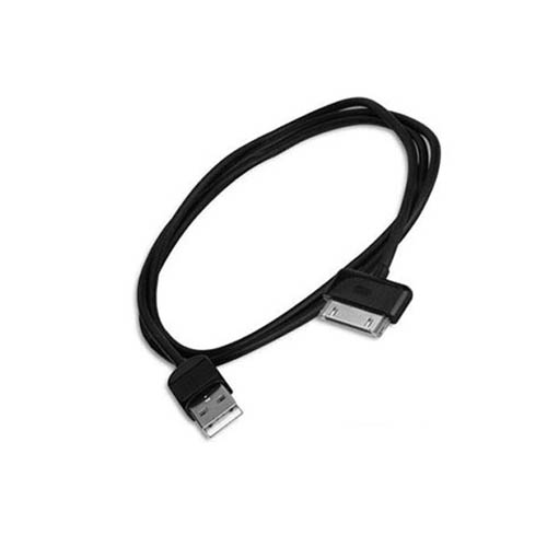 PureGear Charge-Sync Cord 72 Inch Cable Length for 30 Pin for Apple iPhone 4 / 4S / iPad / iPad 2 (Black)