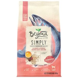 Purina Beyond Natural Cat Food Salmon & Brown Rice - 3.0 lb