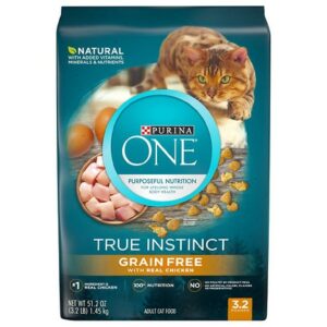 Purina One True Instinct Natural Grain Free Chicken Cat Food - 51.2 oz