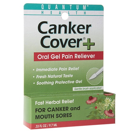 Quantum Health Herbal Canker Care + Oral Pain Reliever - 0.33 oz