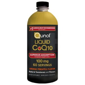 Qunol Liquid CoQ10 100mg - 20.3 fl oz