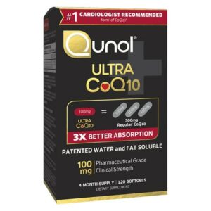 Qunol Ultra CoQ10 100 mg Dietary Supplement Softgels - 120.0 ea