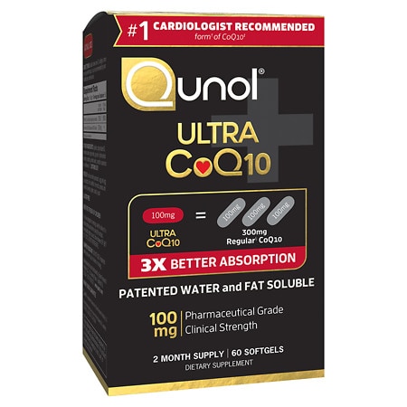 Qunol Ultra CoQ10 Dietary Supplement Softgels - 60.0 ea