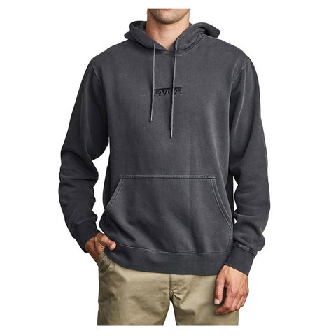 RVCA Blocked Hoodie Pirate Black Xl RVCA Blocked Hoodie Pirate Black Xl