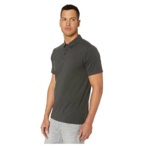 RVCA Sure Thing 3 Polo Shirt Pirate Black Md