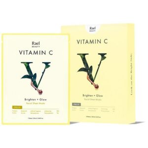 Rael Beauty Vitamin C Facial Sheet Masks - 5.0 ea