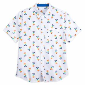 Rainbow Disney Collection Mickey Mouse Woven Shirt Unisex 2020