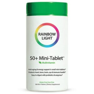 Rainbow Light 50+ Mini-Tablet - 180.0 ea