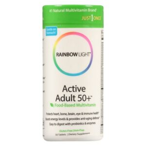 Rainbow Light Active Adult 50+ Multivitamin Tablets - 50.0 ea