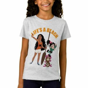 Ralph Breaks the Internet ''Life's a Beach'' T-Shirt for Girls Customizable Official shopDisney