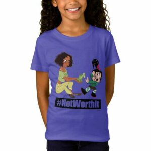 Ralph Breaks the Internet ''#NotWorthIt'' T-Shirt for Girls Customizable Official shopDisney