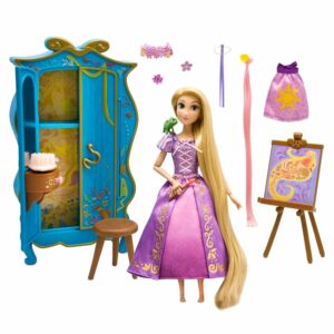 Rapunzel Classic Doll Wardrobe Vanity Play Set Official shopDisney