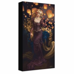 Rapunzel ''I See the Light'' Canvas Gicle on Canvas by Heather Edwards Official shopDisney