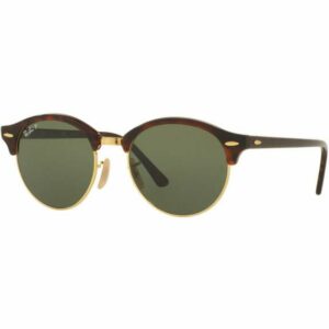 Ray-Ban Clubround Sunglasses Red Dark - Case Sunglasses at Academy Sports