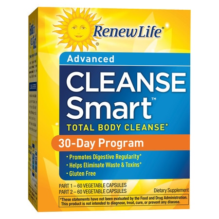 ReNew Life CleanseSmart Advanced Dietary Supplement Vegetable Capsules - 120.0 oz