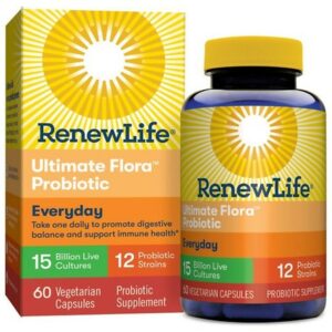 ReNew Life Ultimate Flora Adult Probiotic Vegetarian Capsules - 60.0 ea