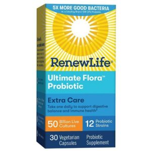 ReNew Life Ultimate Flora Critical Care 50 Billion Dietary Supplement Vegetable Capsules - 30.0 ea