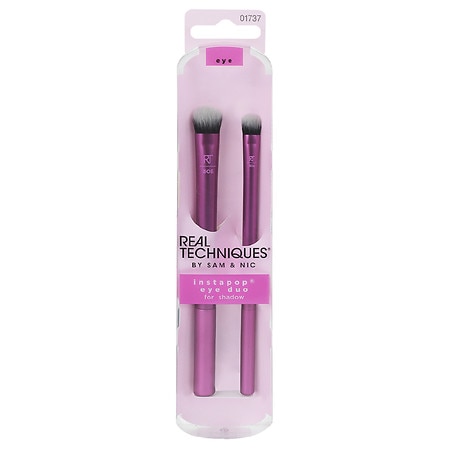 Real Techniques Instapop Eye Brush Duo - 1.0 ea