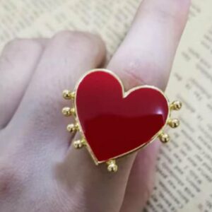 Red Heart Ring