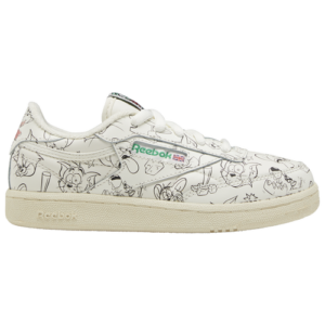 Reebok Boys Reebok Club C - Boys' Preschool Shoes Chalk Green/Paper White/Glen Green Size 01.0