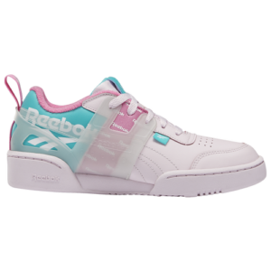 Reebok Girls Reebok Workout - Girls' Grade School Shoes Translucent Pink/Teal Size 05.0