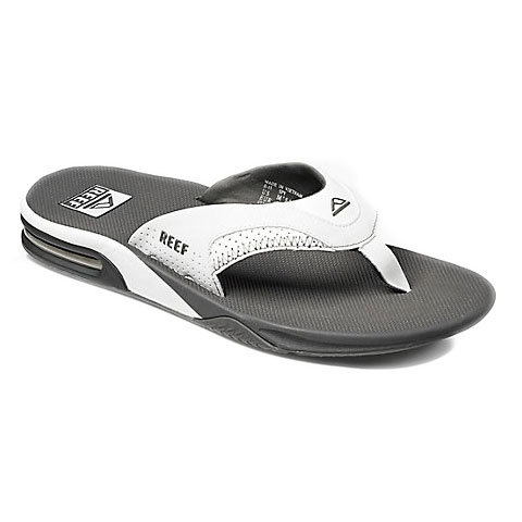 Reef Fanning Sandals Grey/white 10.0