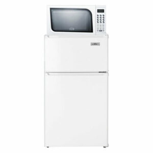 Refrigerator-Microwave Combination With a Single Plug MRF351W