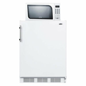 Refrigerator-Microwave Combination With a Single Plug MRF661