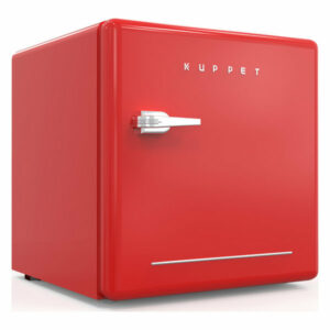 Refrigerator Single Door, Mini Fridge with Freezer,1.6 Cu.Ft, Red