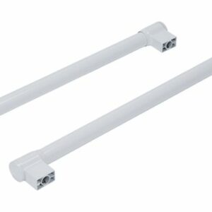 Refrigerator Top Freezer Handle Kit, White