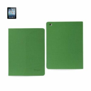 Reiko - Denim Texture Fitting Case for Apple iPad 3 - Green