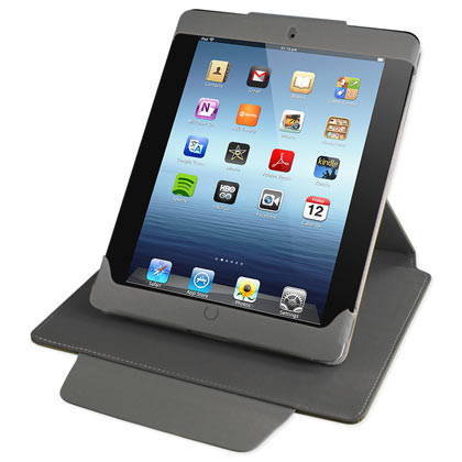 Reiko - Fitting Case Trapezoid Clip for Apple iPad 3 - Horse Grey