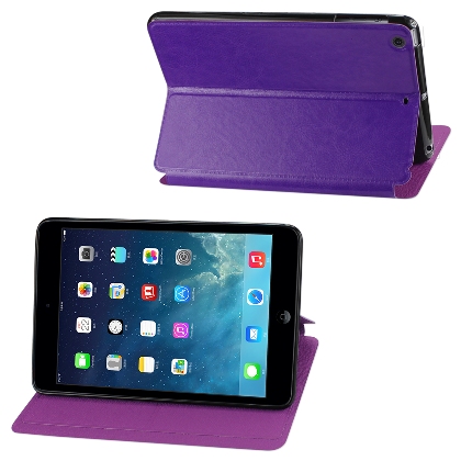 Reiko - PC/TPU Fitting Case for Apple iPad Mini 2 - Purple