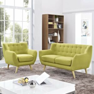 Remark 2 Piece Living Room Set in Wheat