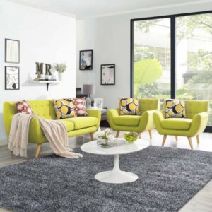 Remark 3 Piece Living Room Set in Wheatgrass