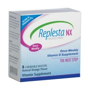 Replesta NX Once Weekly Vitamin D Wafers Orange - 8.0 ea