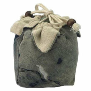 Retro Design,Burlap Drawstring Bag,Multi-functional Storage Bag