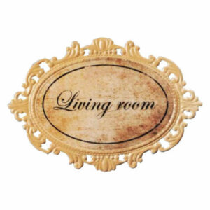 Retro, Lounge Notice Board Funny Home Decor Plague, Living Room